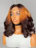 12" short bouncy curls human hair