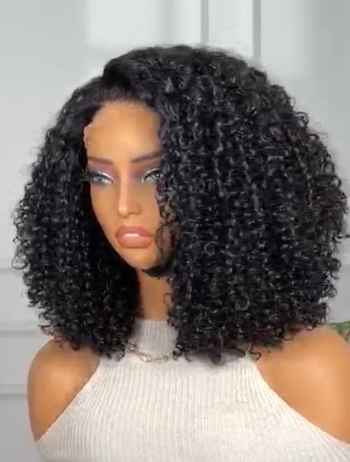 12" Pixel curls 4x4 closure