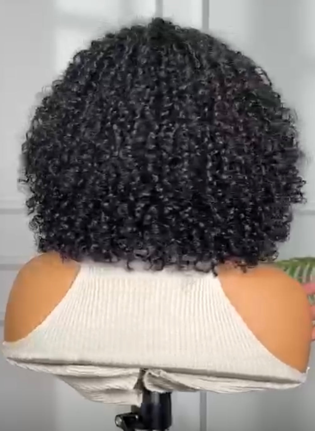12" Pixel curls 4x4 closure