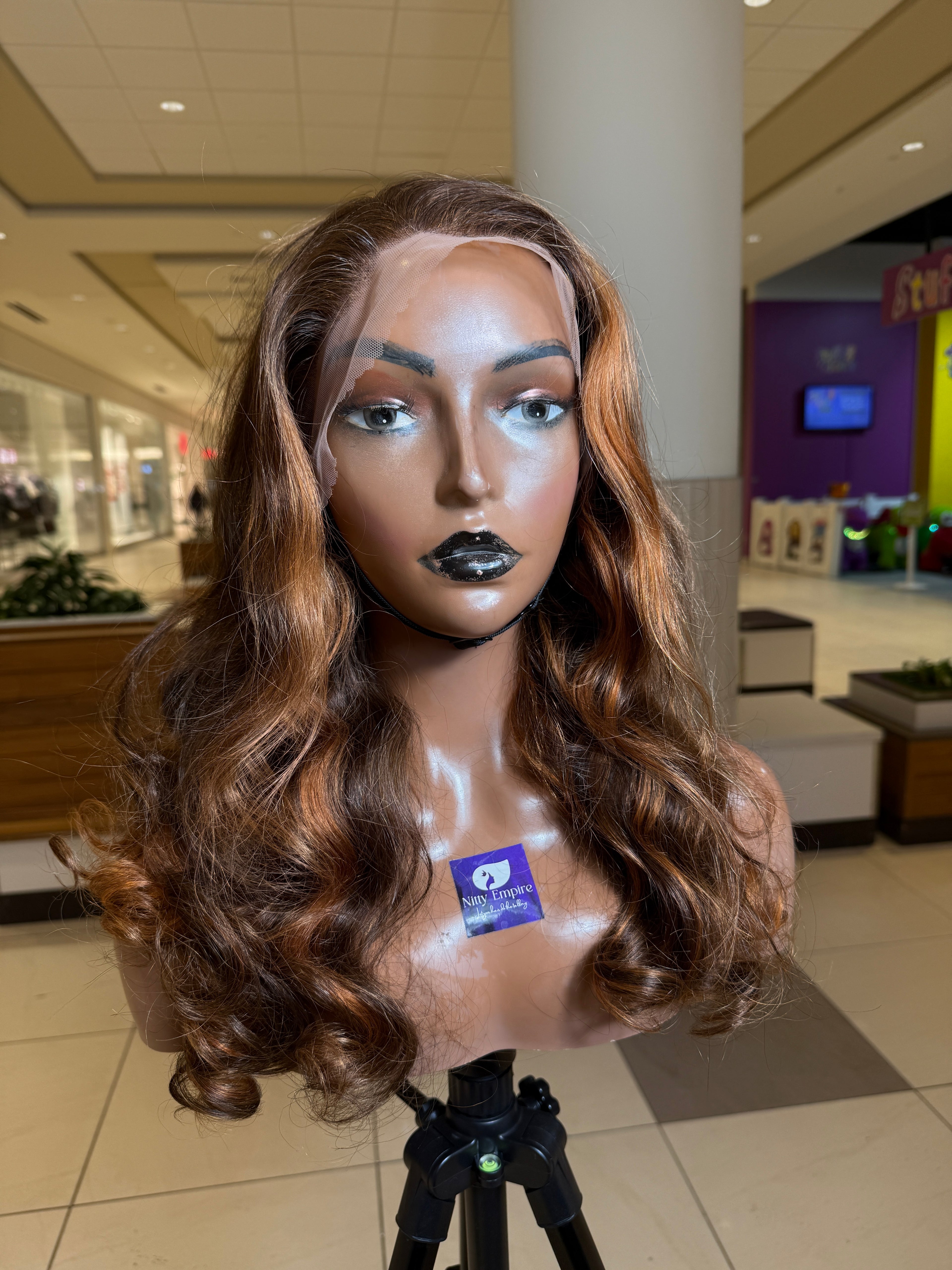 20" Caramel wig
