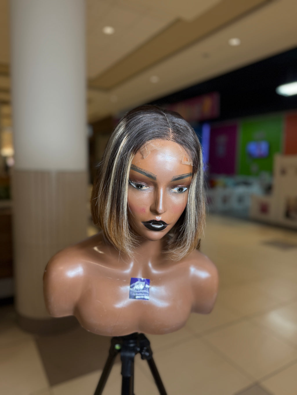 6" Glam Bob wig