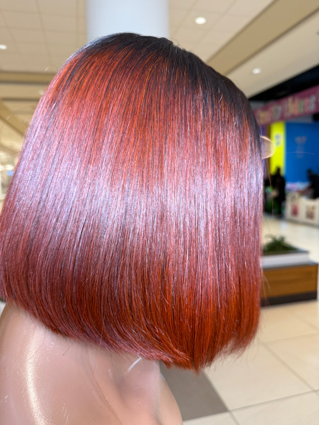 8" Glam Bob wig