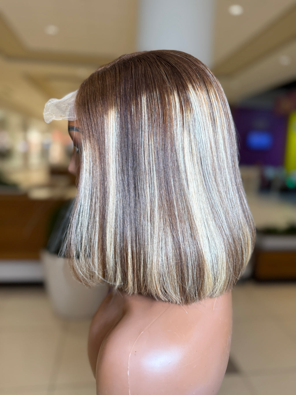 10" Glam Bob Wig 5x5 Closure