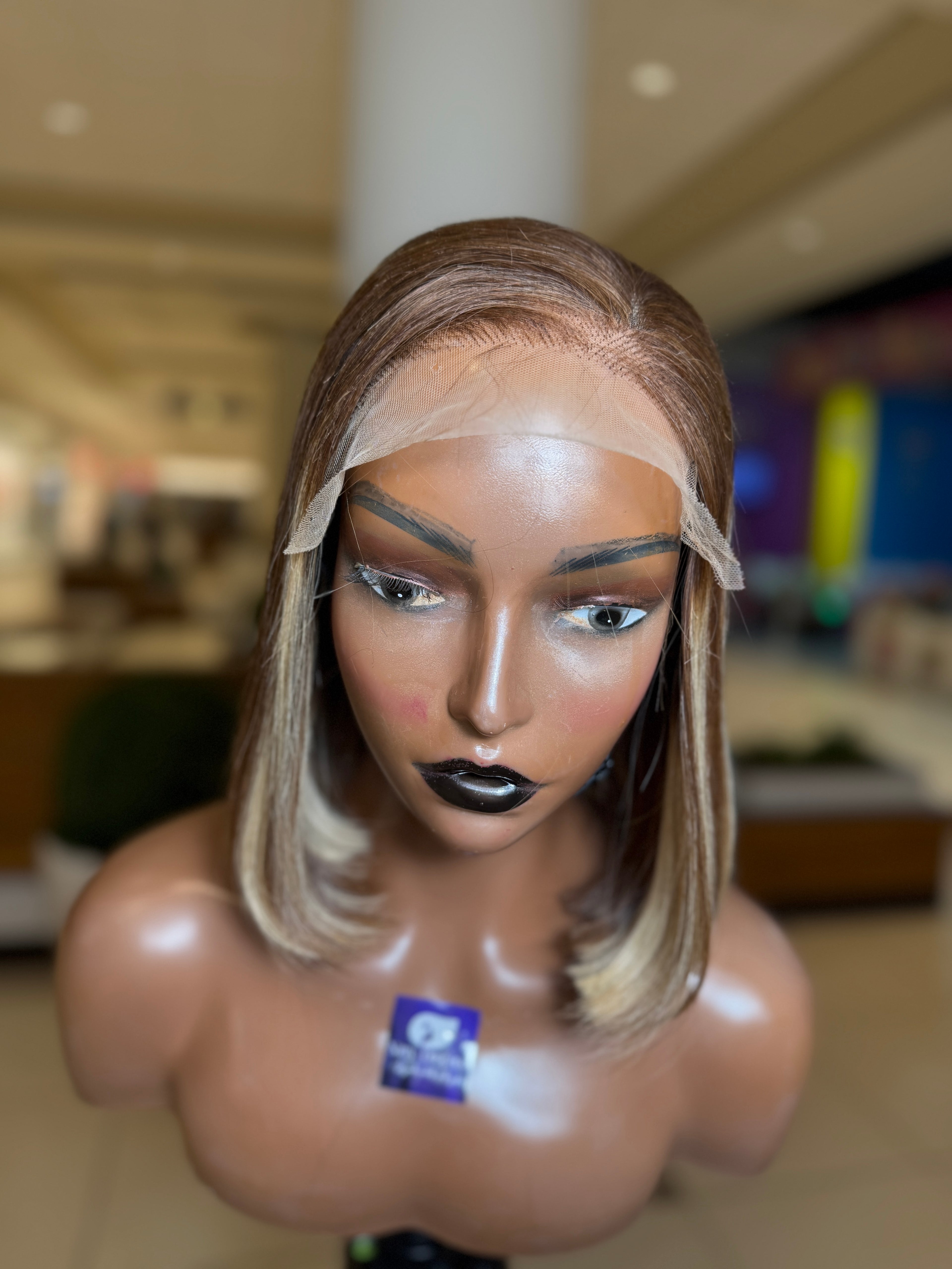 10" Glam Bob Wig 5x5 Closure