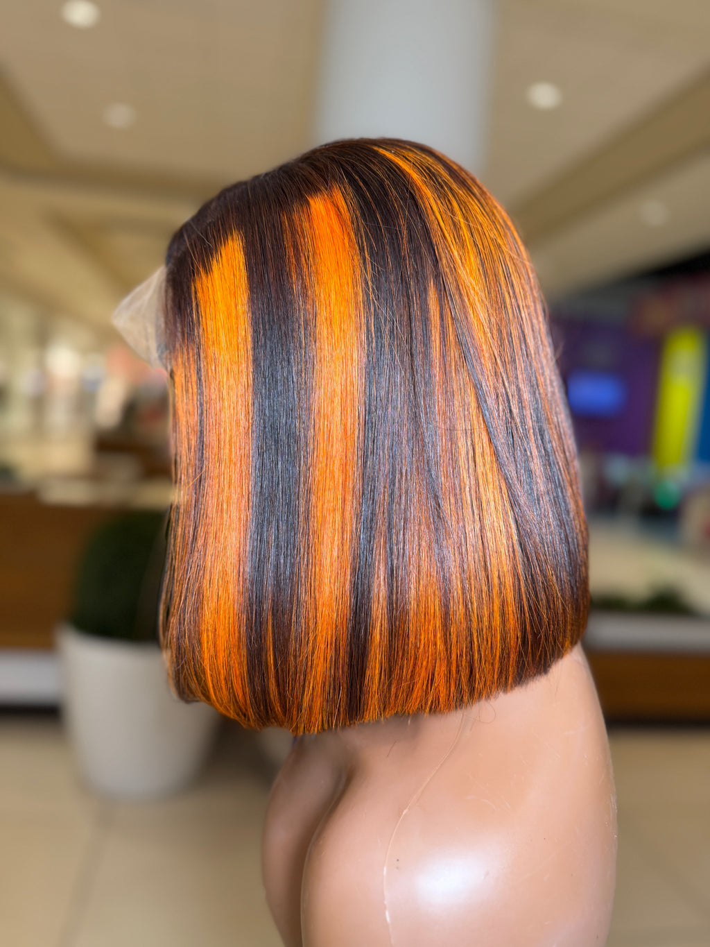 10" Glam Bob Wig 5x5 closure