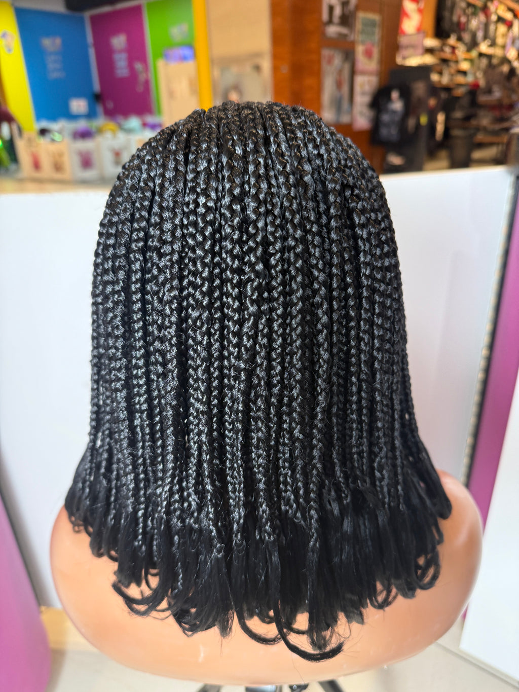 10" Braided Bob Wig