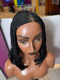10" Braided Bob Wig