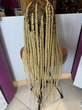 30" Long Braided Wig