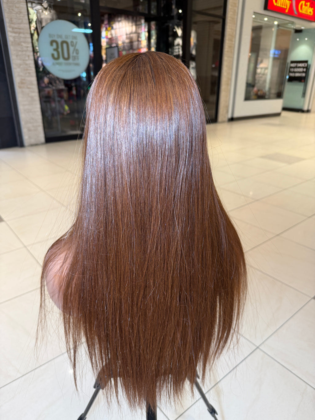 20” Bang Human Hair Wig