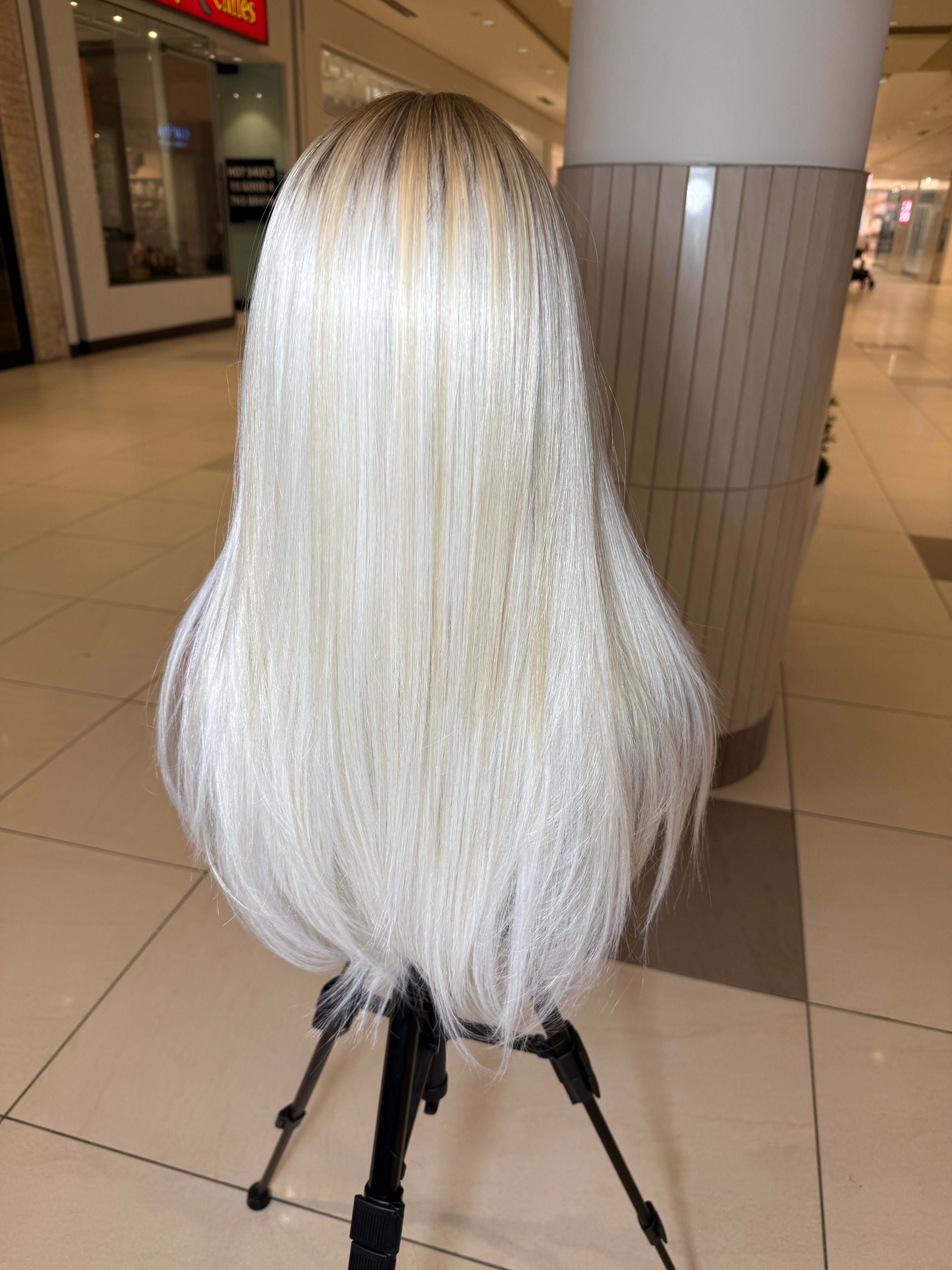 22" wig